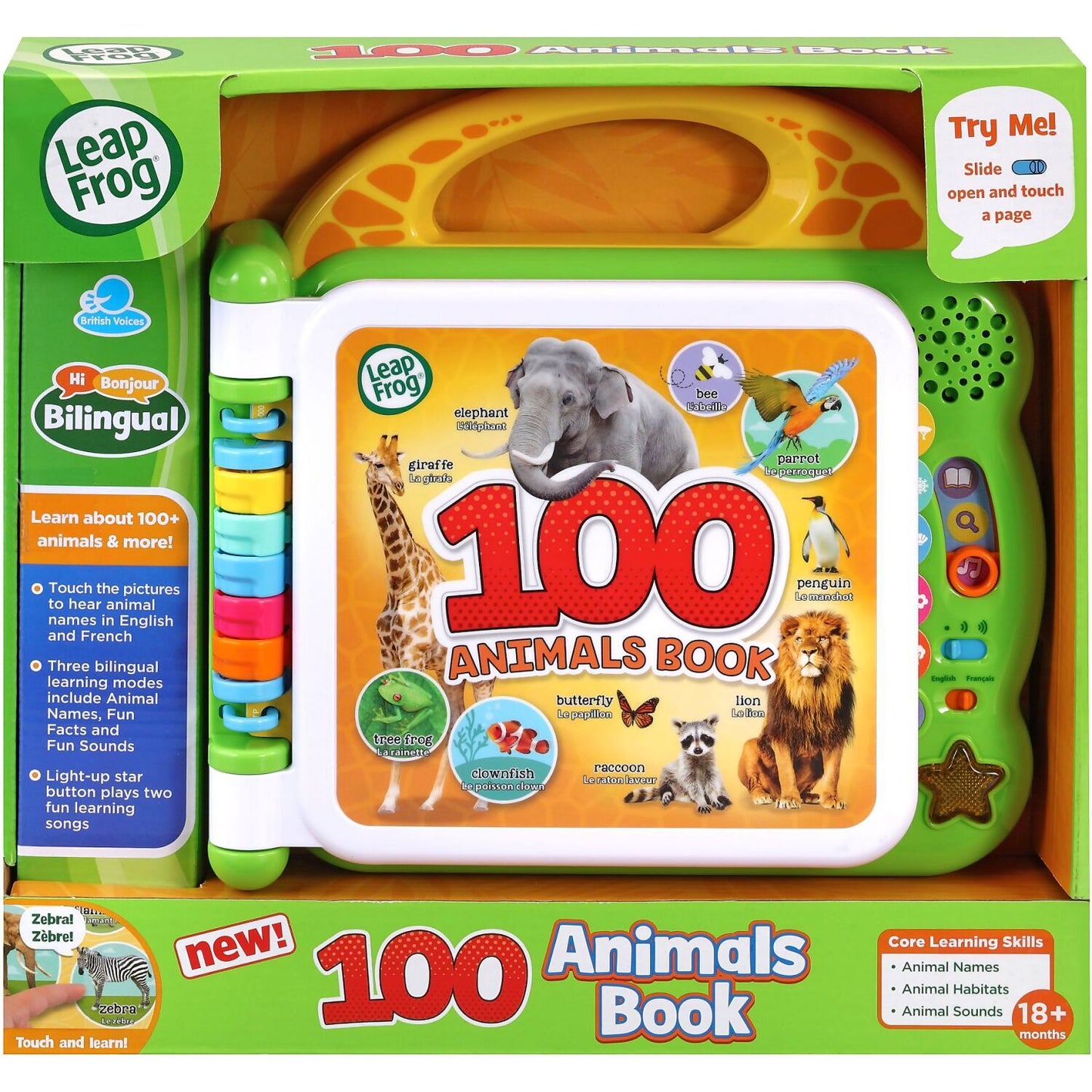 LeapFrog - 100 Animals Book
