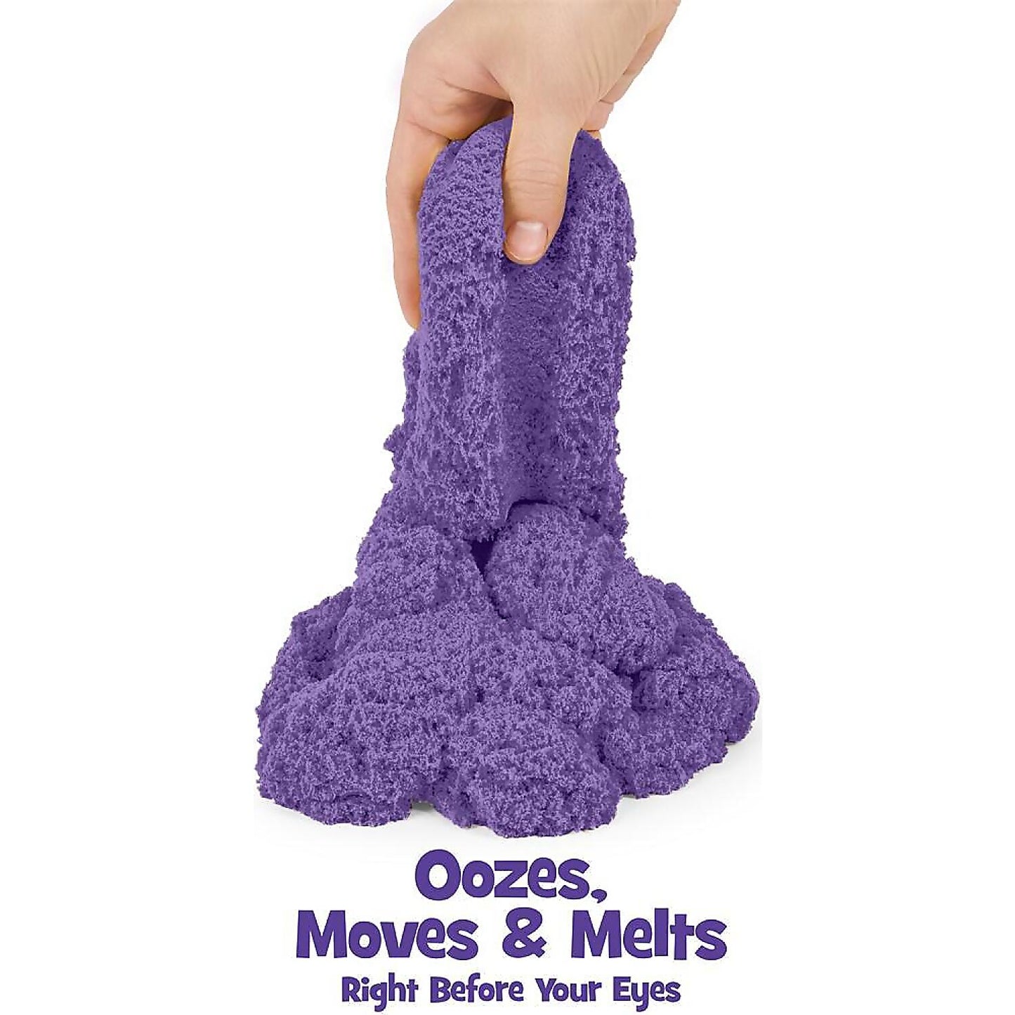 Kinetic Sand - Purple Sensory Play Sand - Spin Master