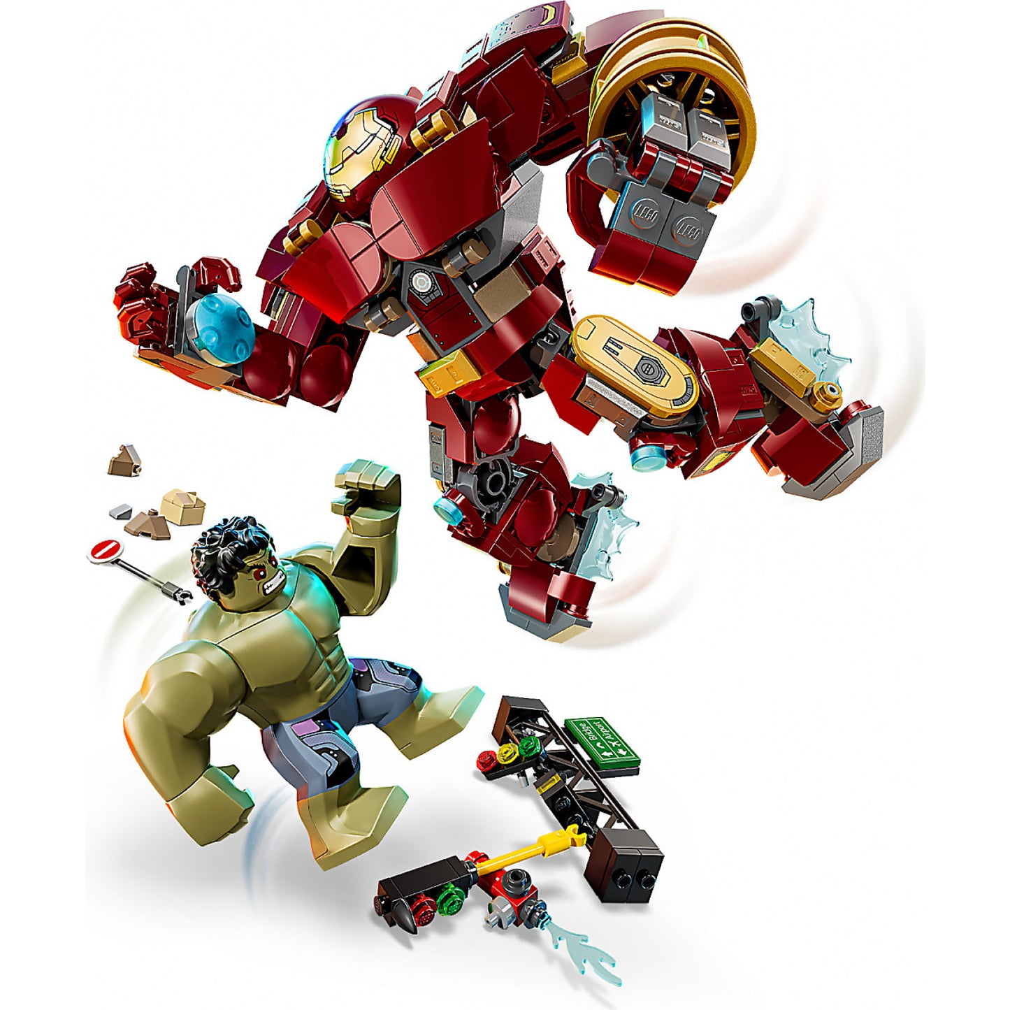 LEGO 76343 Epic Battle: Hulkbuster vs. The Hulk - Marvel Super Heroes