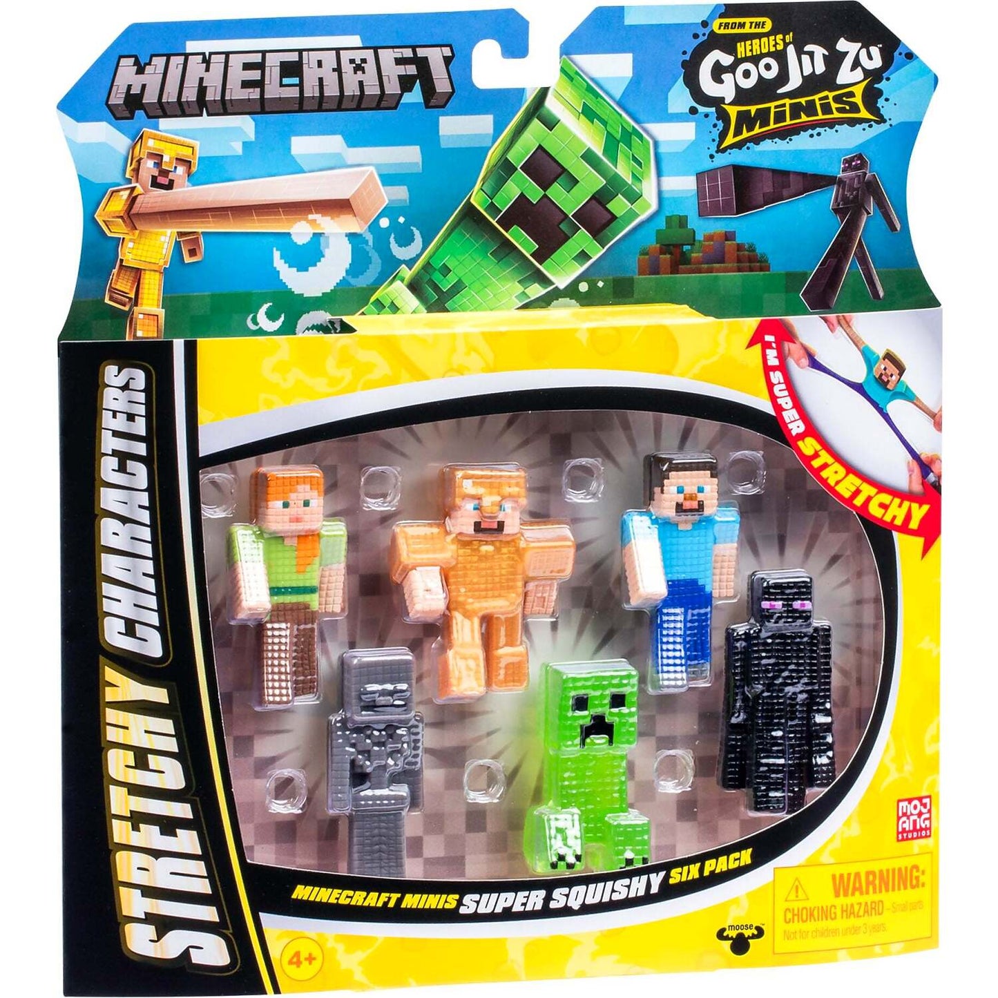 Heroes of Goo Jit Zu - Minecraft Minis 6pk