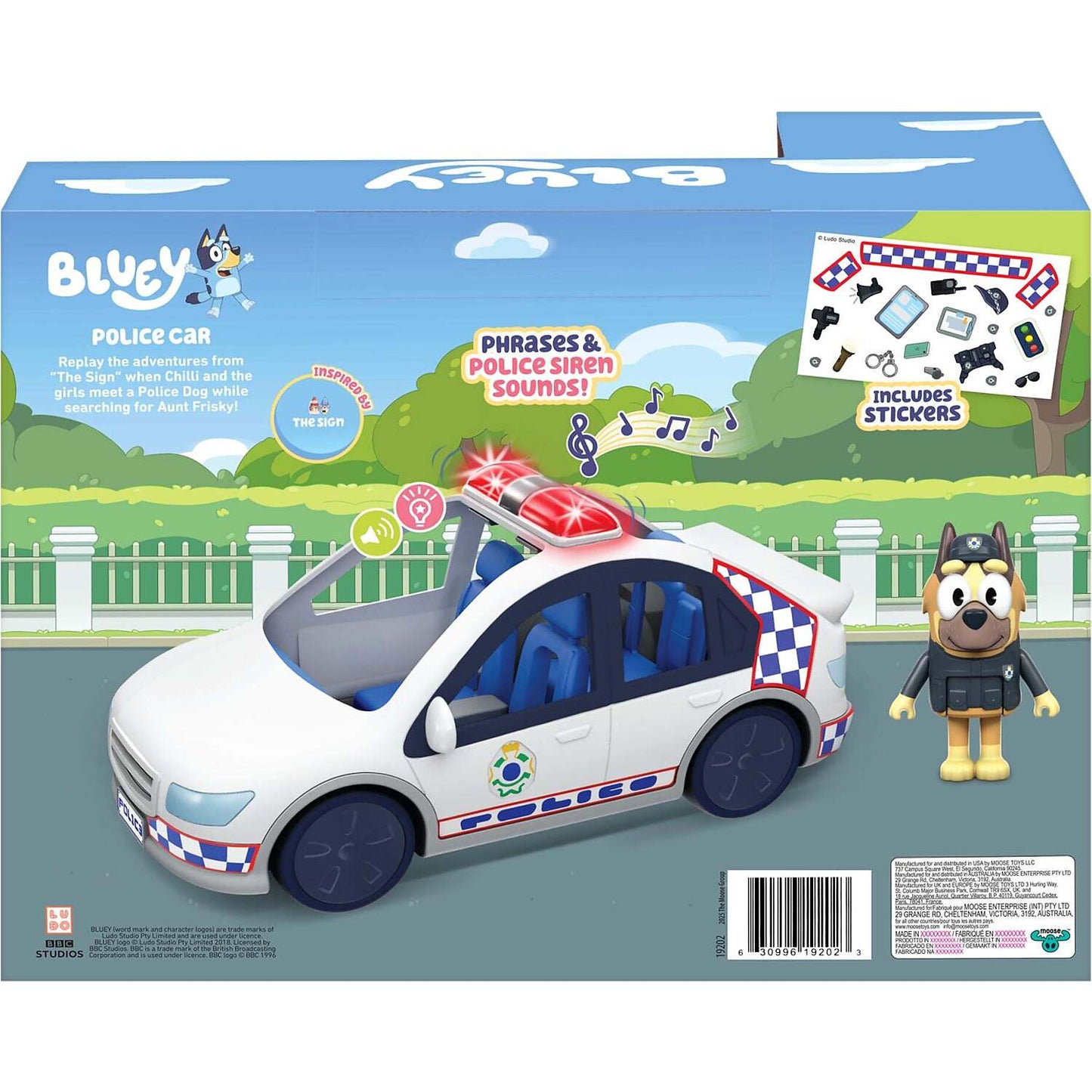 Bluey - Police Car