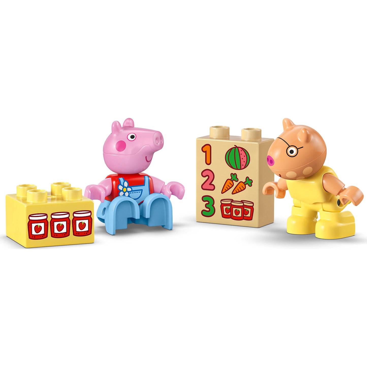 LEGO 10468 Peppa Pig Tractor and Market - Duplo