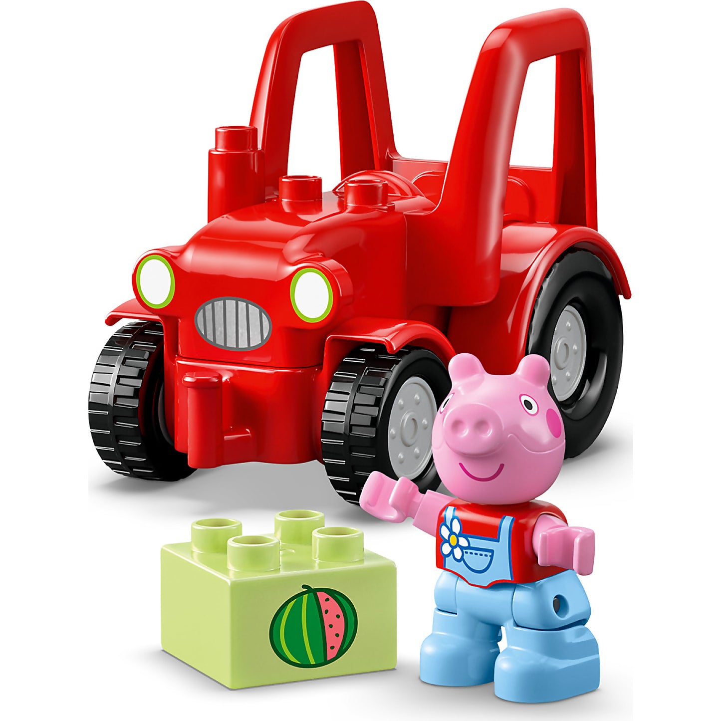 LEGO 10468 Peppa Pig Tractor and Market - Duplo
