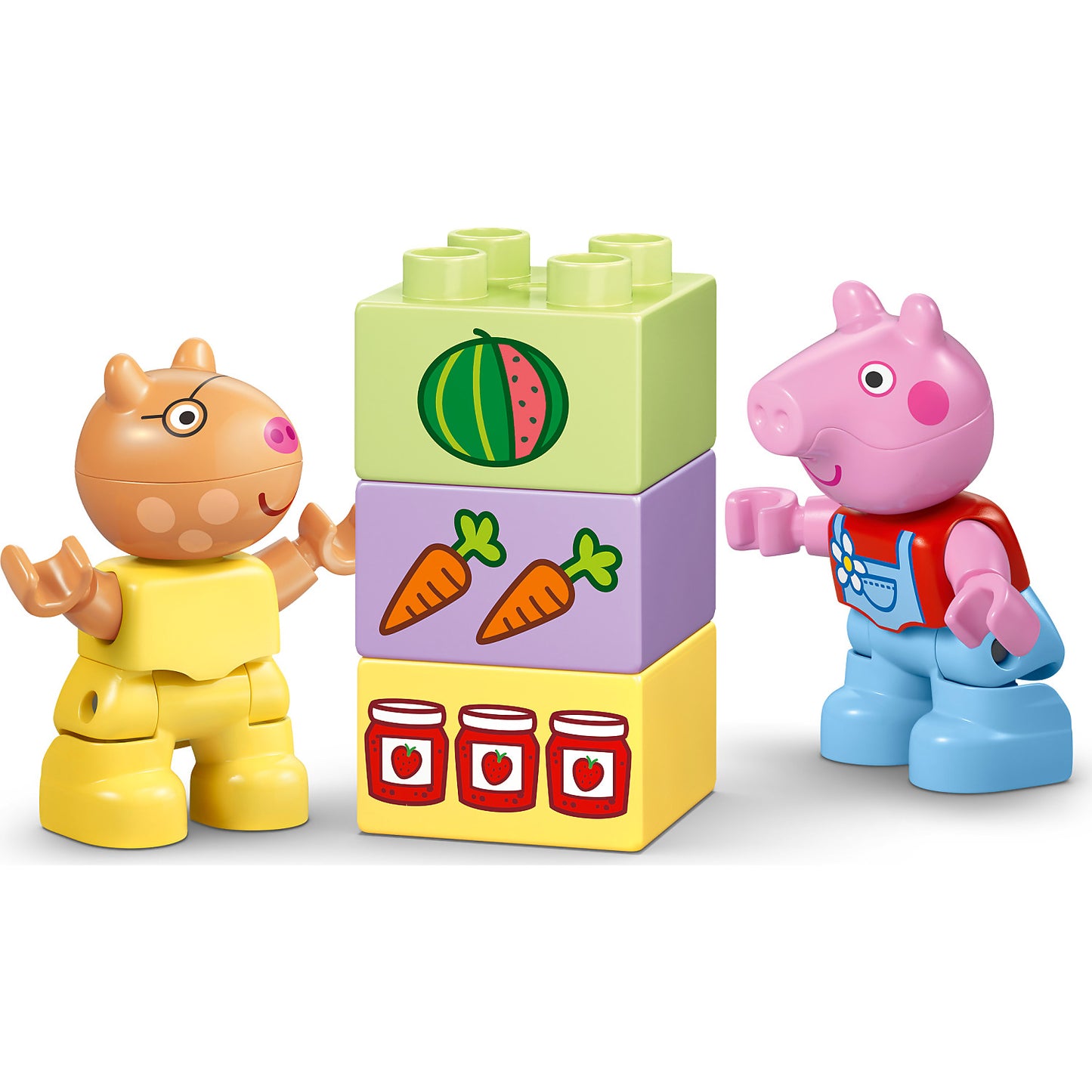 LEGO 10468 Peppa Pig Tractor and Market - Duplo