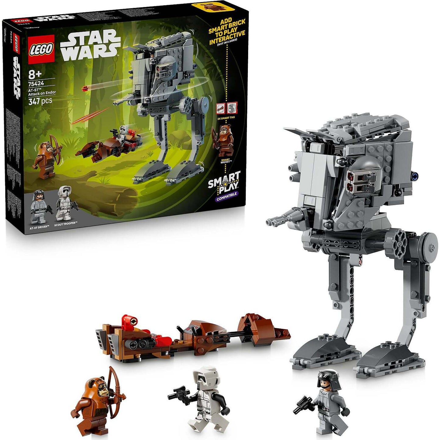 LEGO 75424 SMART Play™ Compatible: AT-ST™ Attack on Endor - Star Wars