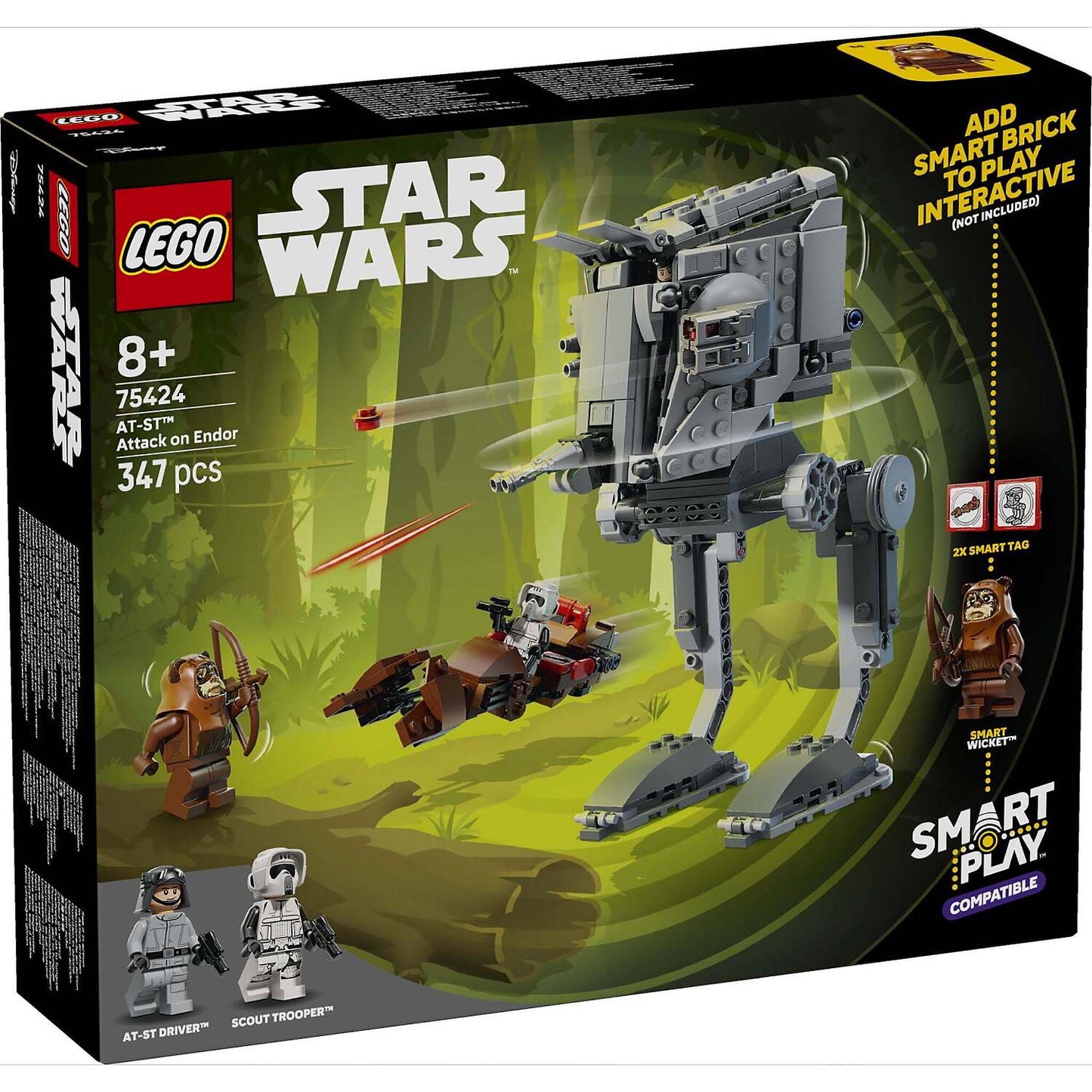 LEGO 75424 SMART Play™ Compatible: AT-ST™ Attack on Endor - Star Wars