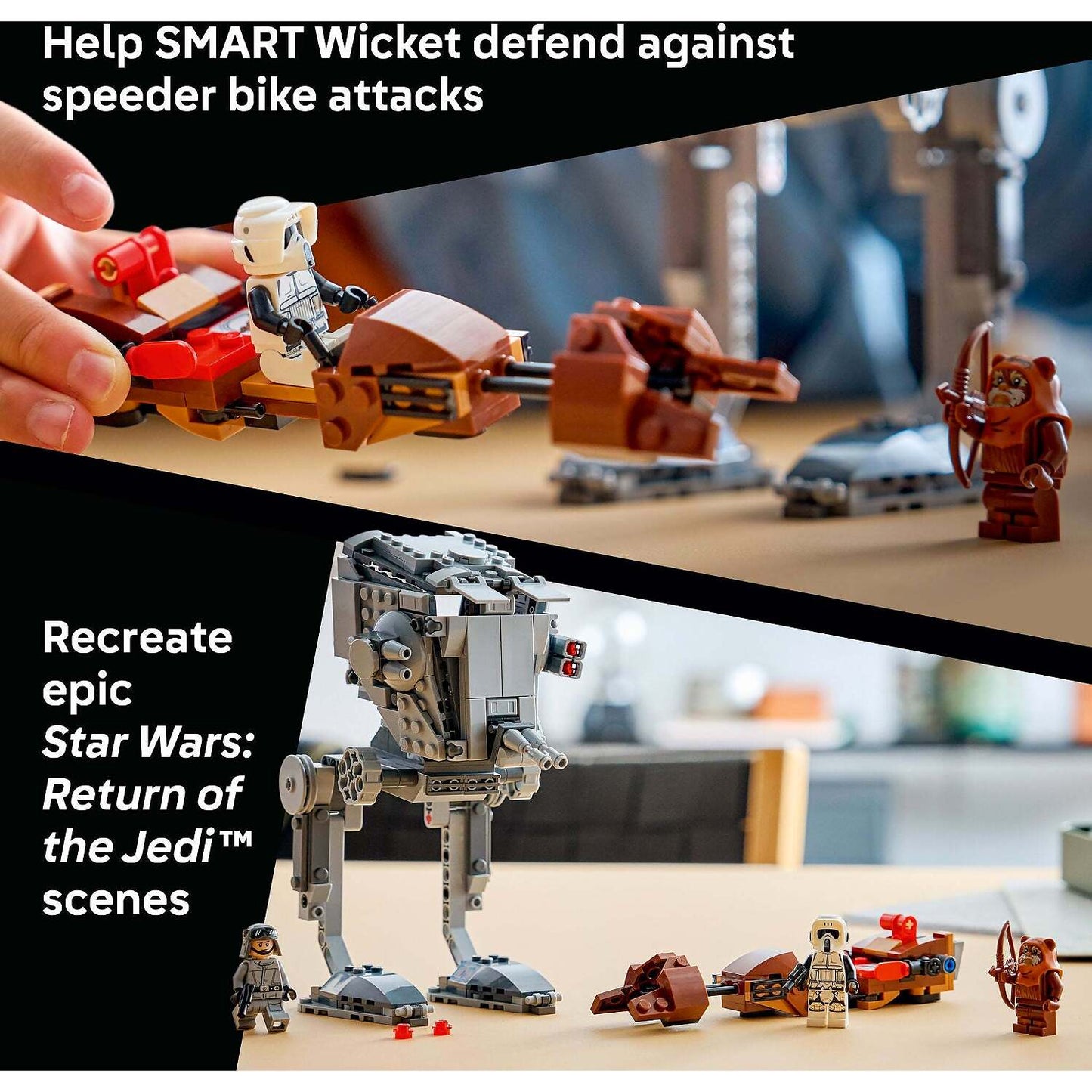 LEGO 75424 SMART Play™ Compatible: AT-ST™ Attack on Endor - Star Wars
