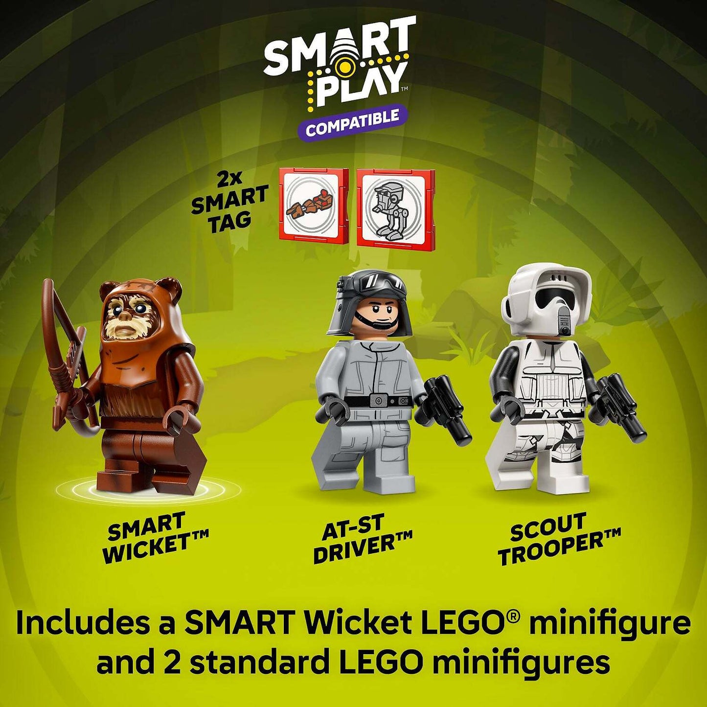 LEGO 75424 SMART Play™ Compatible: AT-ST™ Attack on Endor - Star Wars