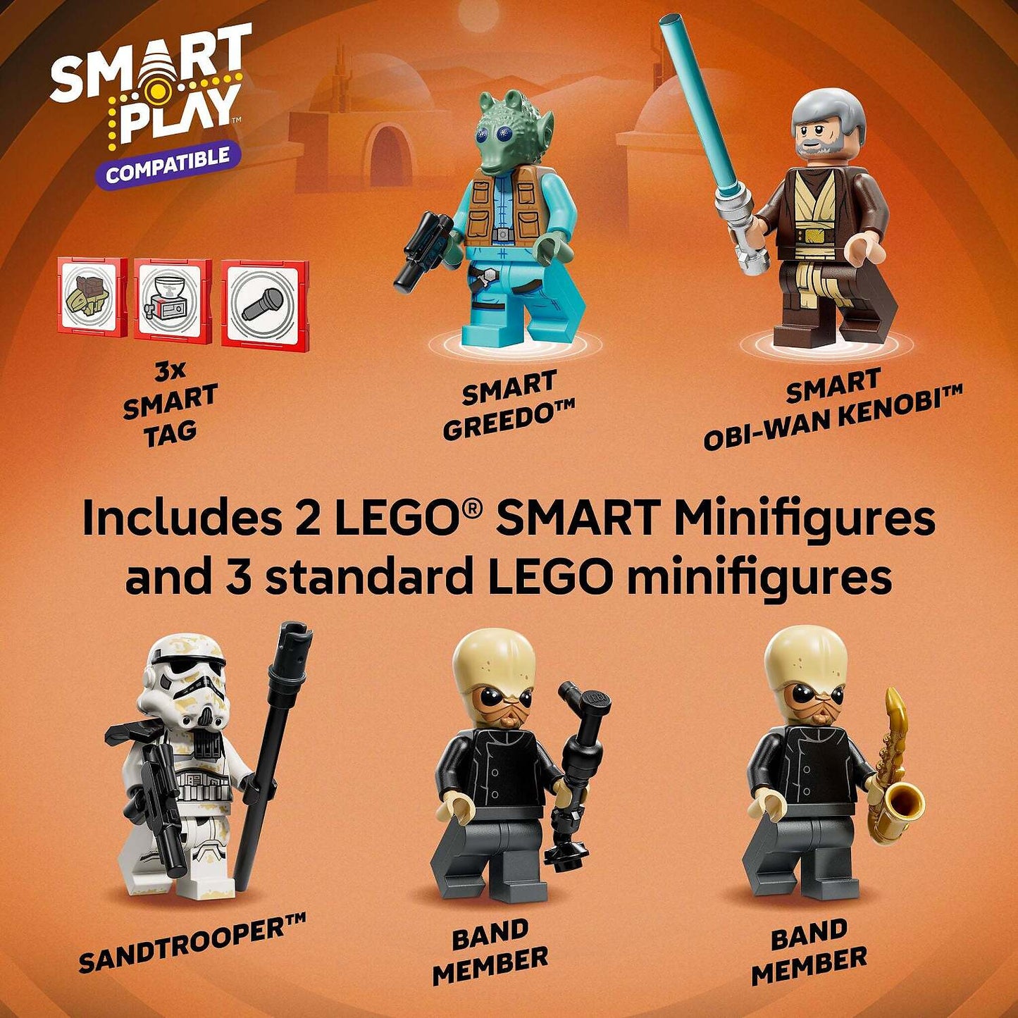 LEGO 75425 SMART Play™ Compatible: Mos Eisley Cantina™ - Star Wars