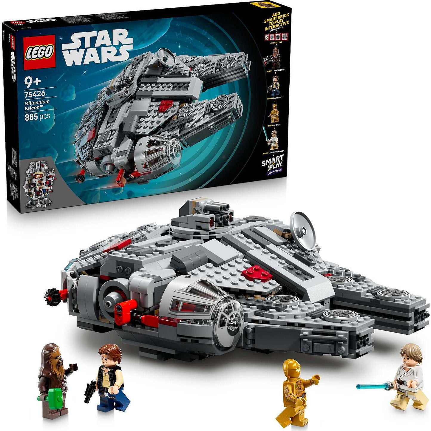LEGO 75426 SMART Play™ Compatible: Millennium Falcon™ - Star Wars