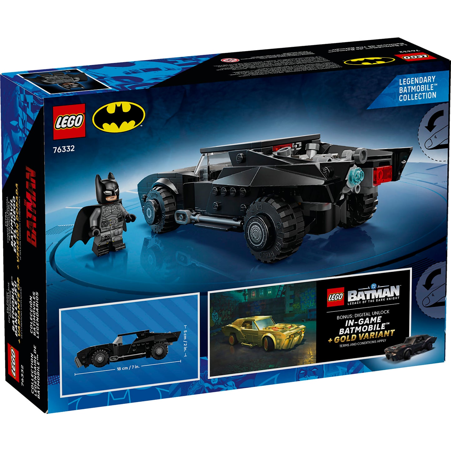 LEGO 76332 The Batman™ Batmobile™ - DC Super Heroes