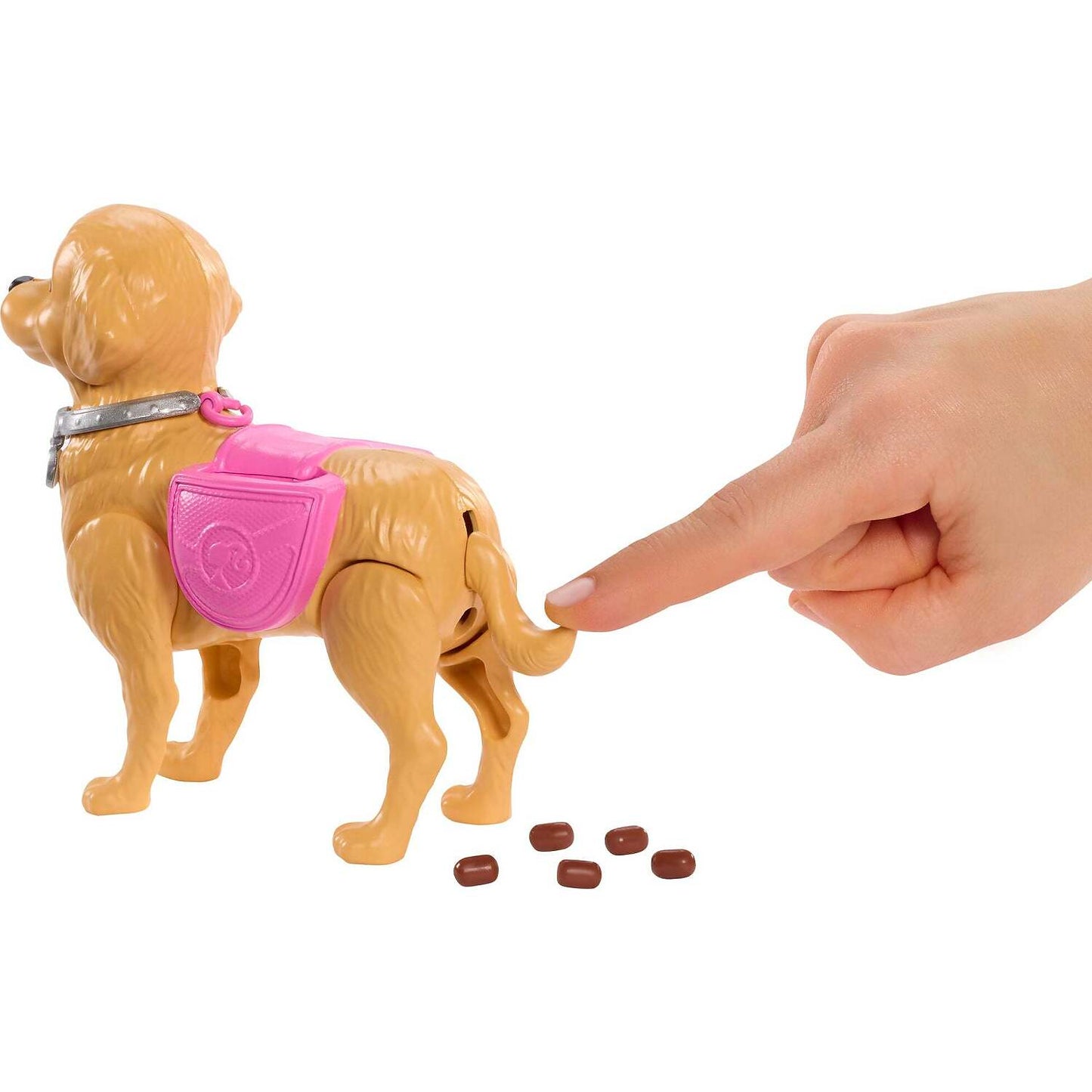 Barbie - Family & Friends Barbie Malibu Walk & Potty Pup Doll - Mattel