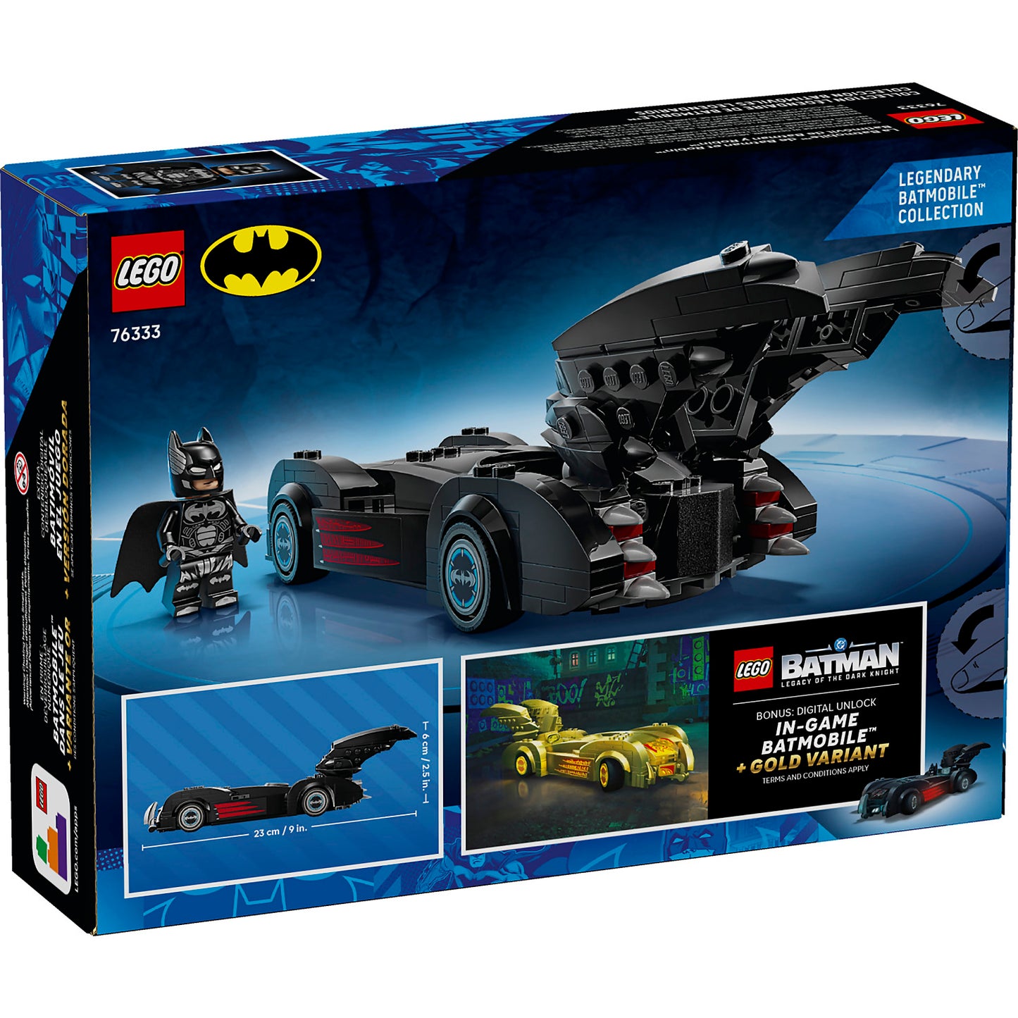 LEGO 76333 Batman & Robin™ Batmobile™ - DC Super Heroes