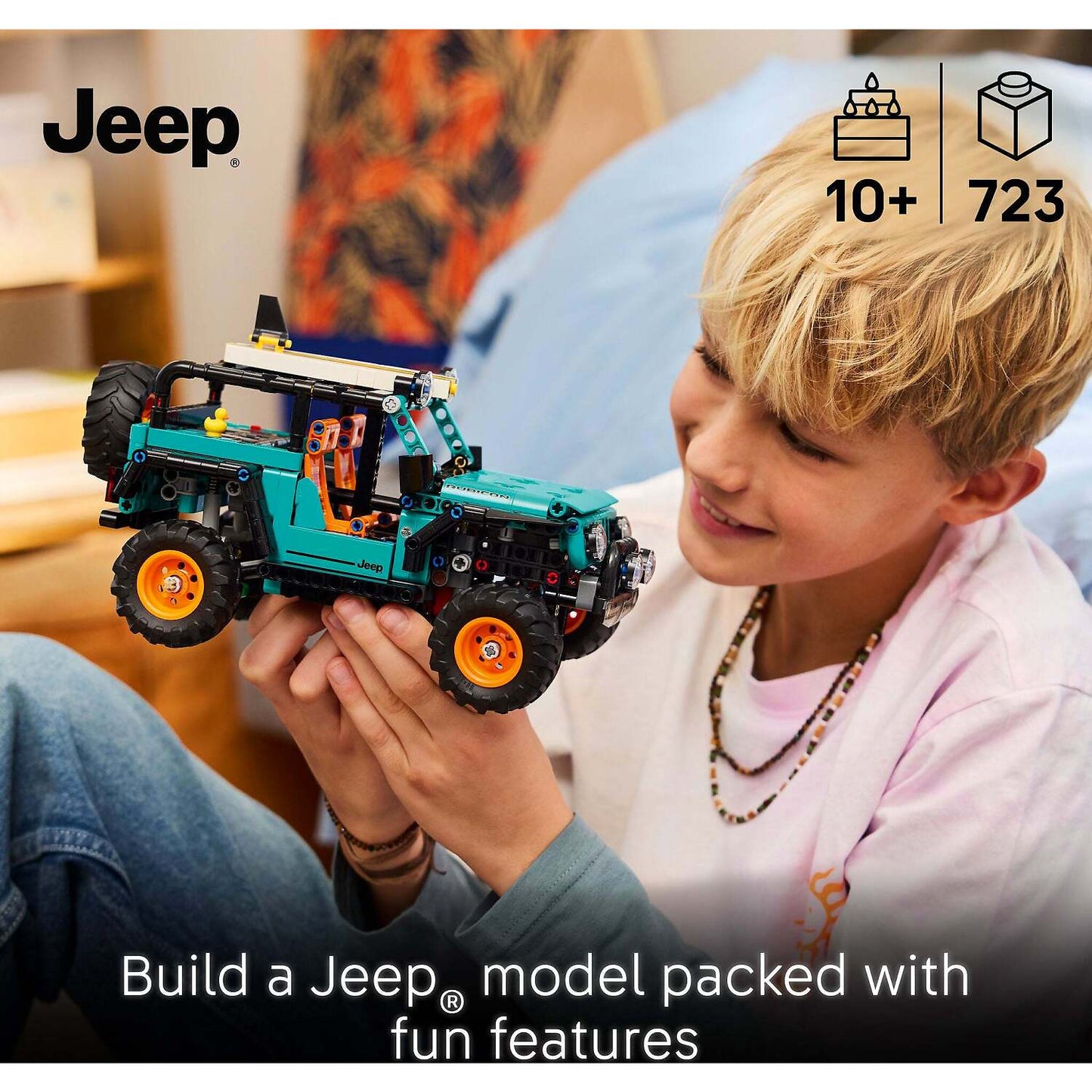 LEGO 42227 Jeep® Wrangler Rubicon SUV - Technic