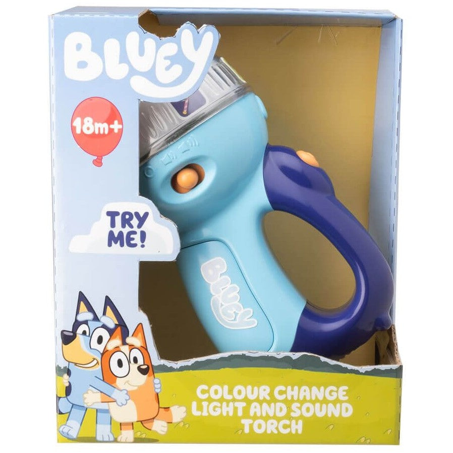 Bluey - Colour Change Light & Sound Torch