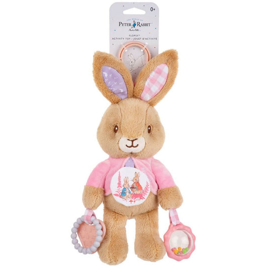 Peter Rabbit - Flopsy Bunny Activity Toy Plush
