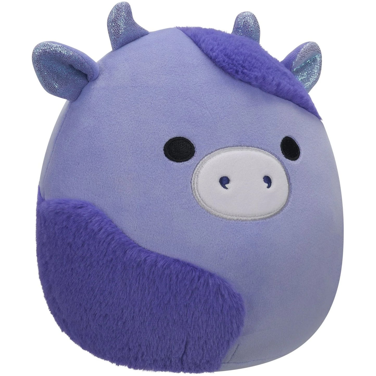 Squishmallows - Wisteria Purple Cow 8-Inch Plush