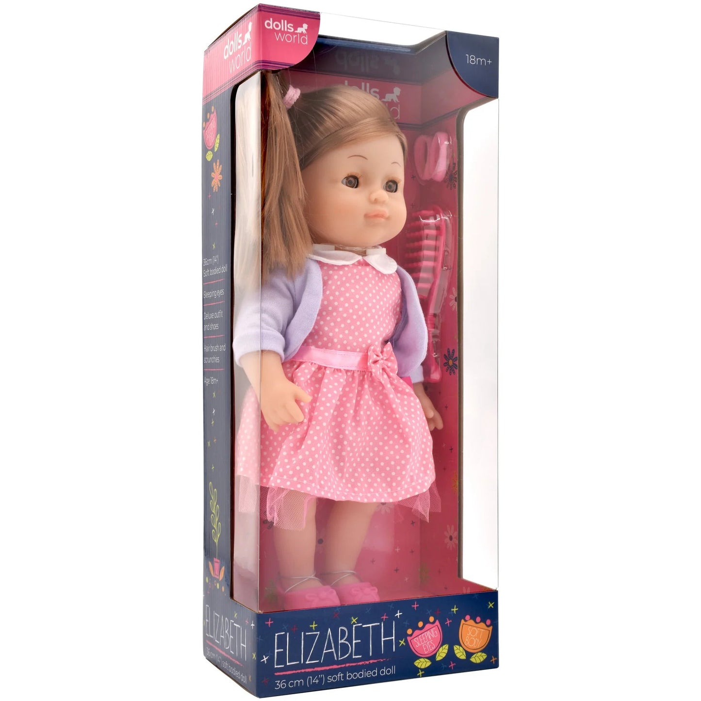 Dolls World - Elizabeth 14-Inch Doll Set