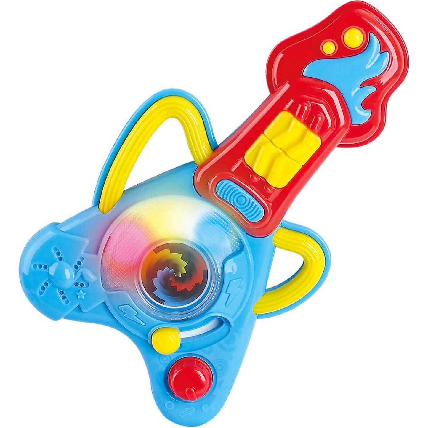Playgo Toys Ent. Ltd. - Battery Operated Rock N Glow Guitar Assorted Colors (chosen At Random)