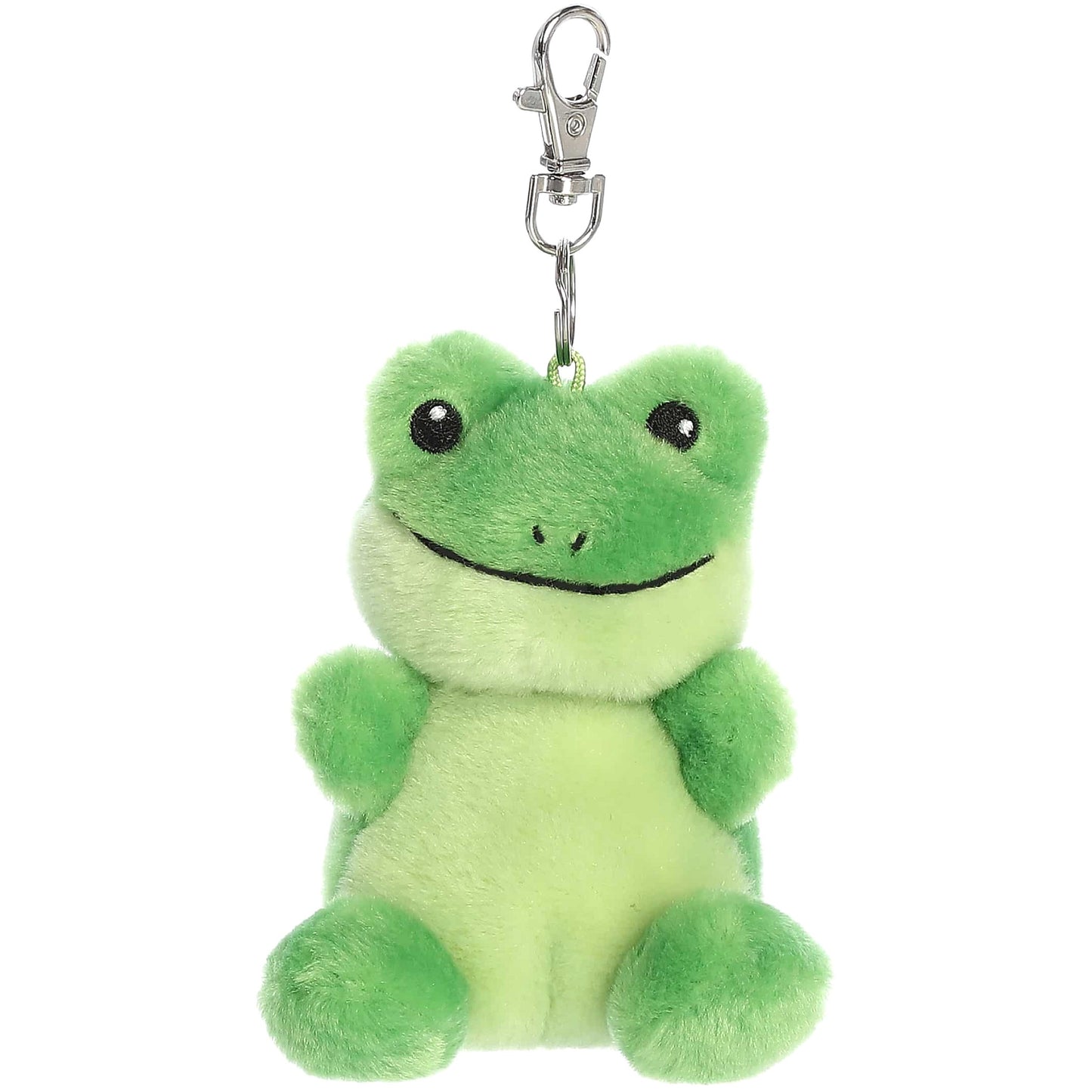 Cotton Candy - Palm Pals Clip On Ribbits Frog Plush