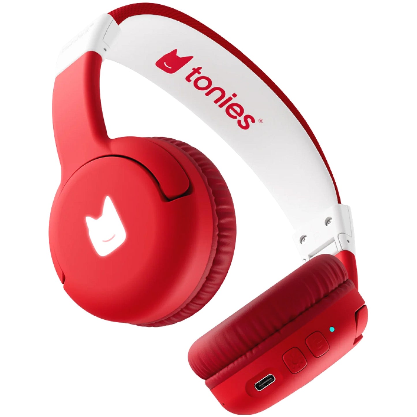 Tonies - Bluetooth Foldable Headphones - Sunset Red (Toniebox not Included)