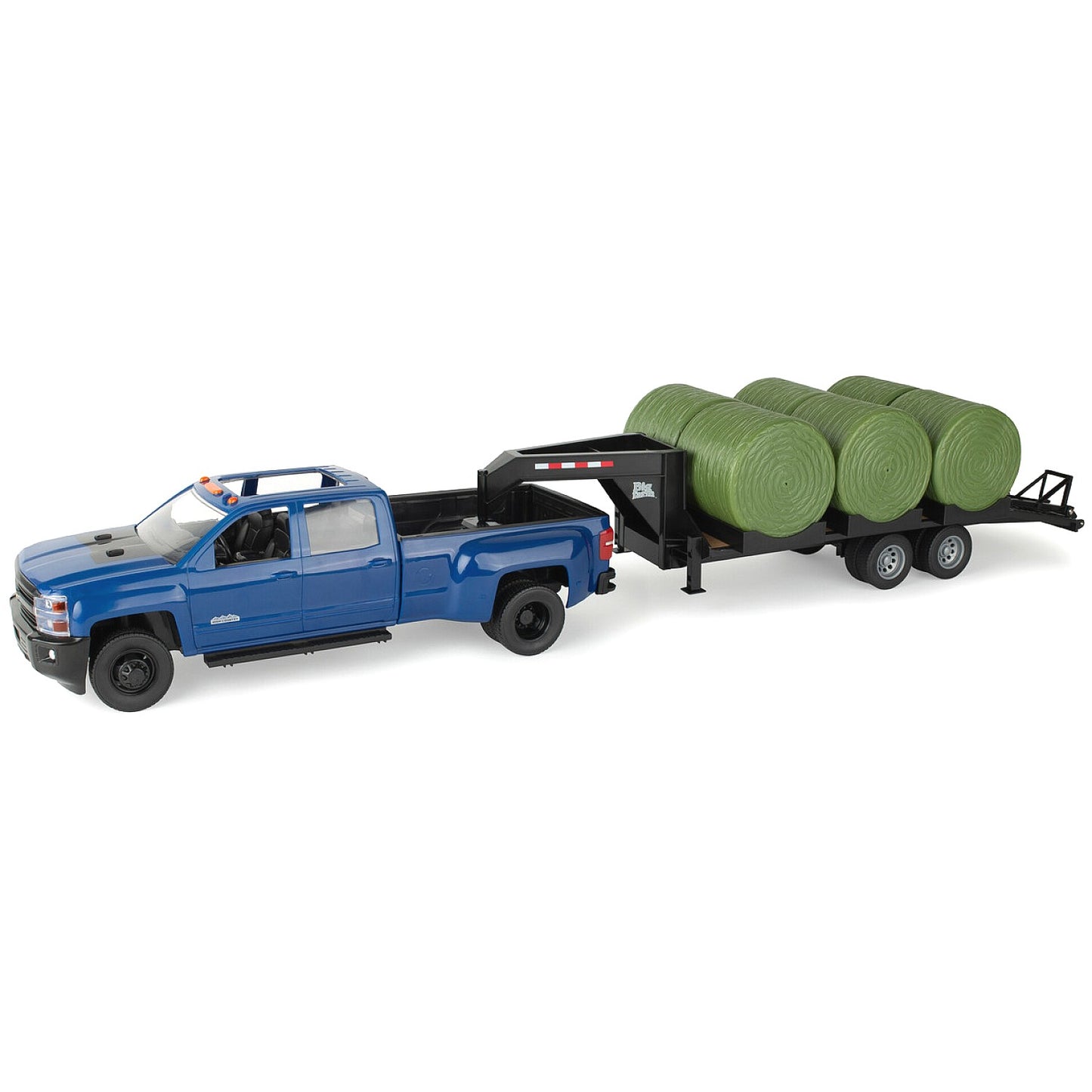 Big Farm - Chevy 1:16 Scale Pickup and Trailer with Lights & Sounds