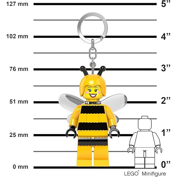 LEGO Bumblebee Girl LED Minifigure Key Light