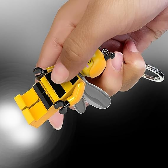 LEGO Bumblebee Girl LED Minifigure Key Light