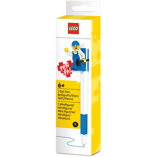 LEGO - Pen Pal Gel Pen with Minifigure Medium 0.7mm - Blue
