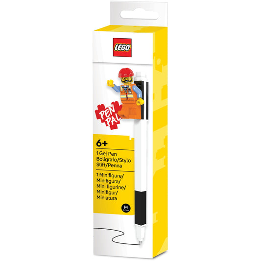 LEGO - Pen Pal Gel Pen with Minifigure Medium 0.7mm - Black