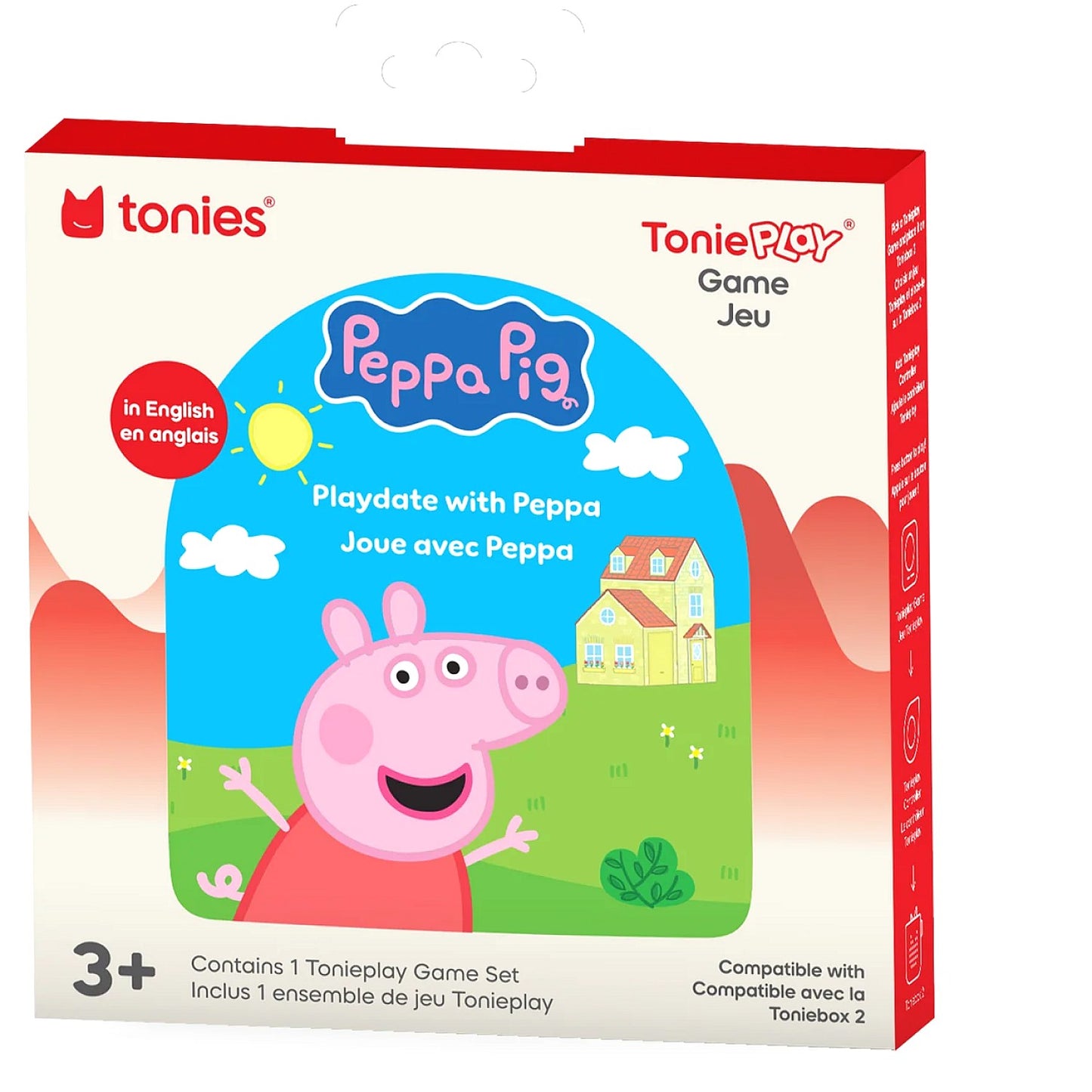 Tonies - Tonieplay Peppa Pig: Playdate with Peppa (Toniebox not Included)