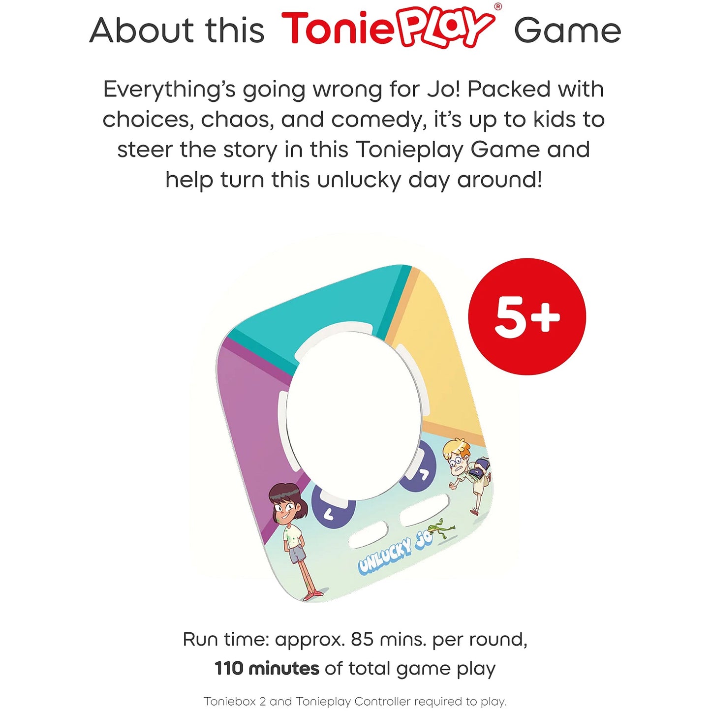 Tonies - Tonieplay Unlucky Jo (Toniebox not Included)