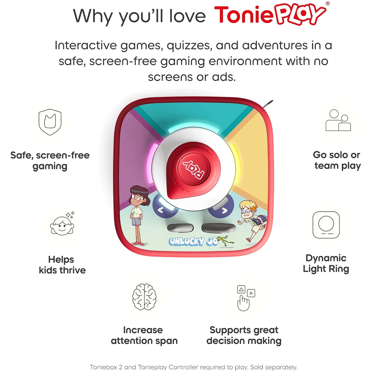 Tonies - Tonieplay Unlucky Jo (Toniebox not Included)
