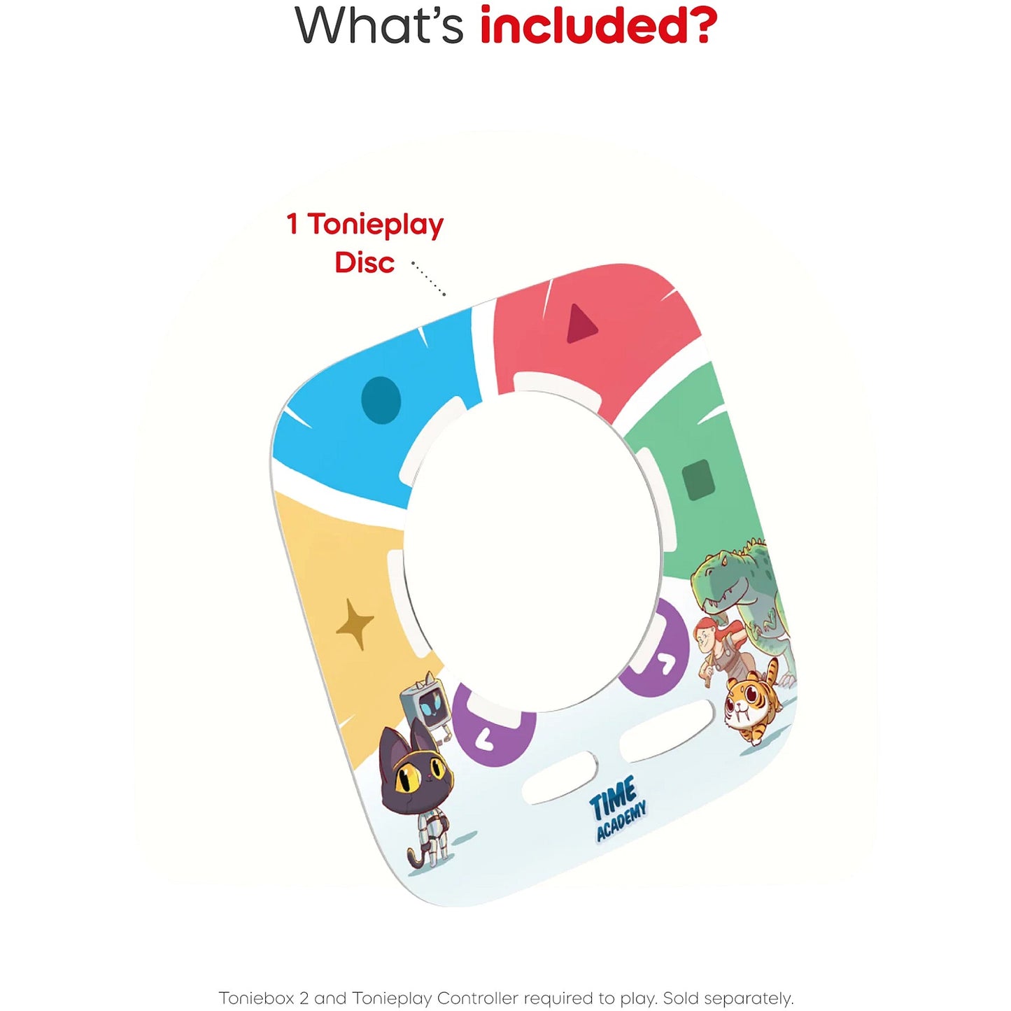 Tonies - Tonieplay Time Academy (Toniebox not Included)
