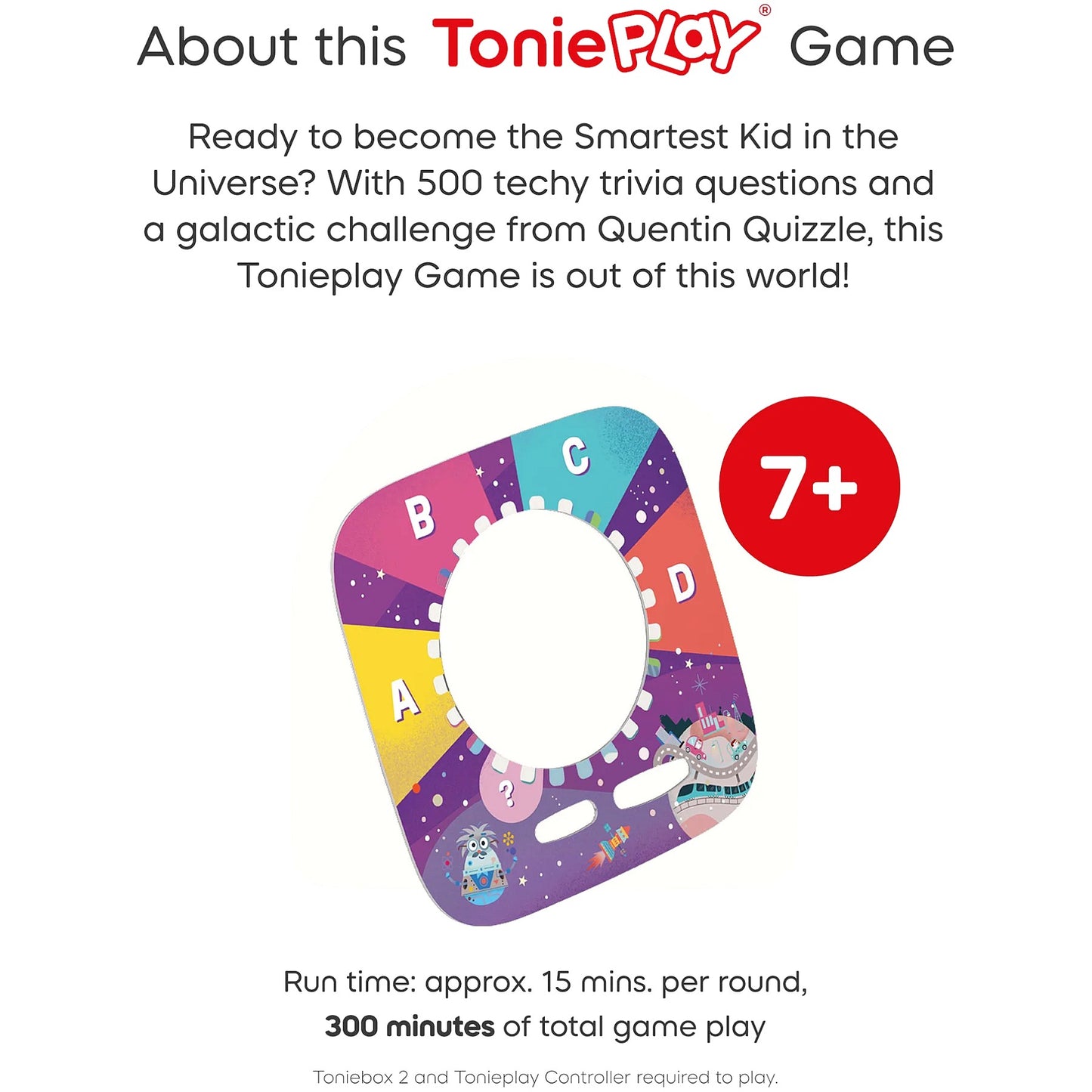 Tonies - Tonieplay The Quizzles: All About Technology (Toniebox not Included)