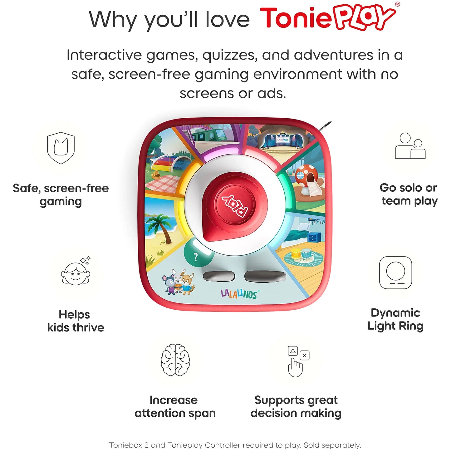 Tonies - Tonieplay Lalalinos: Find the Photo Game (Toniebox not Included)