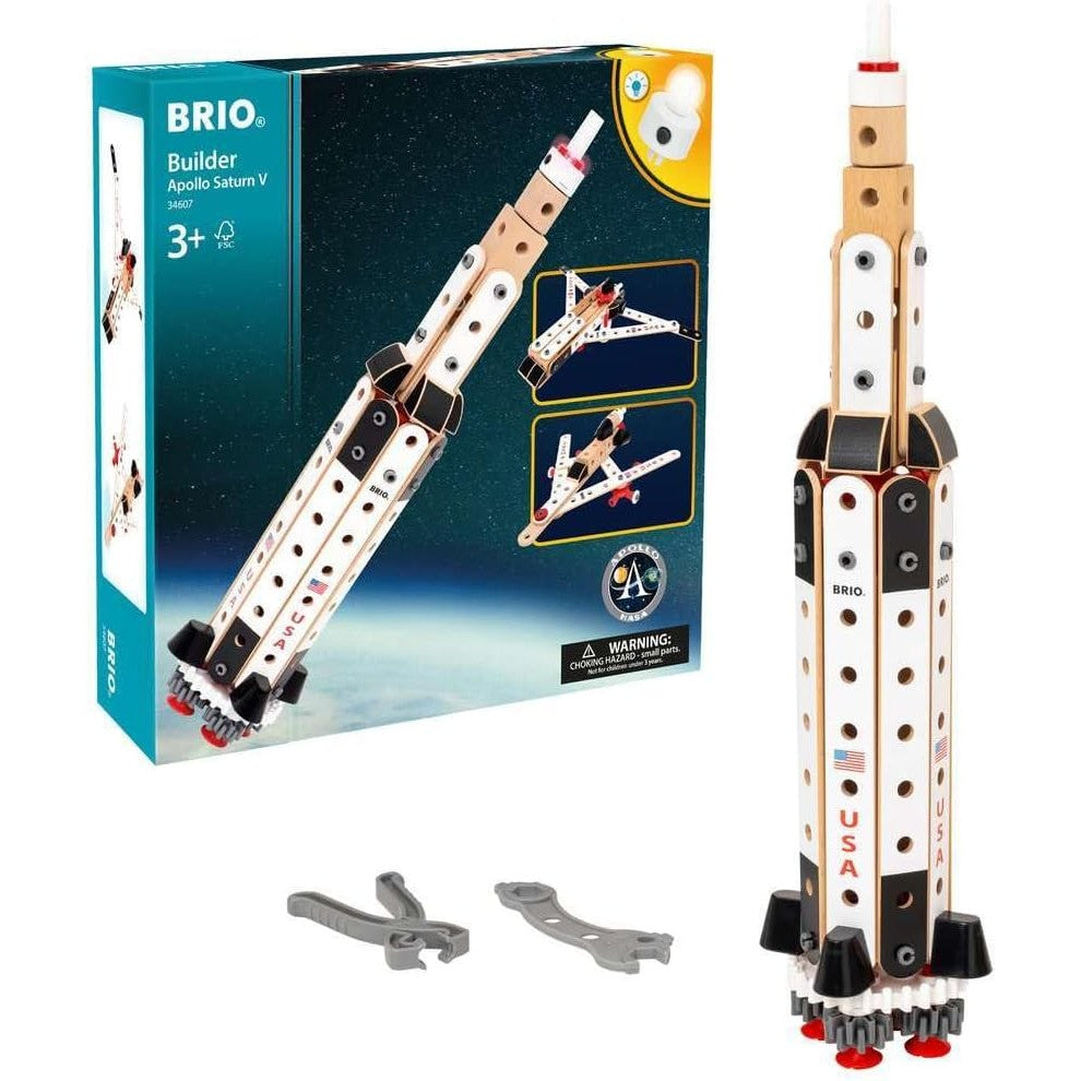 BRIO Builder - Apollo Saturn V Set 91 Pieces