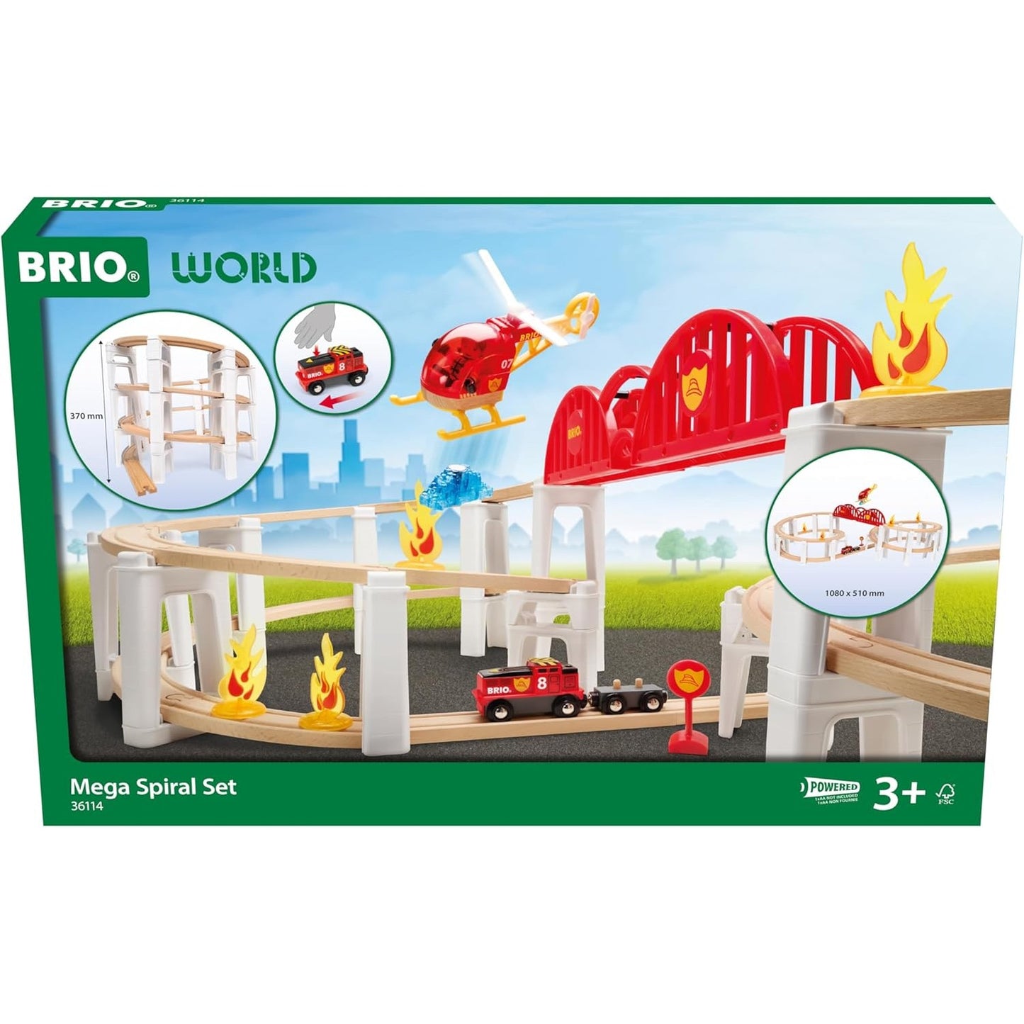 BRIO World - Mega Spiral Set 73 Pieces