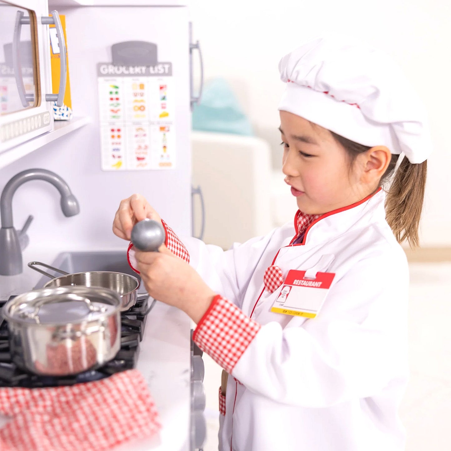 Melissa & Doug - Chef Costume Role Play Set Age 3-6yrs