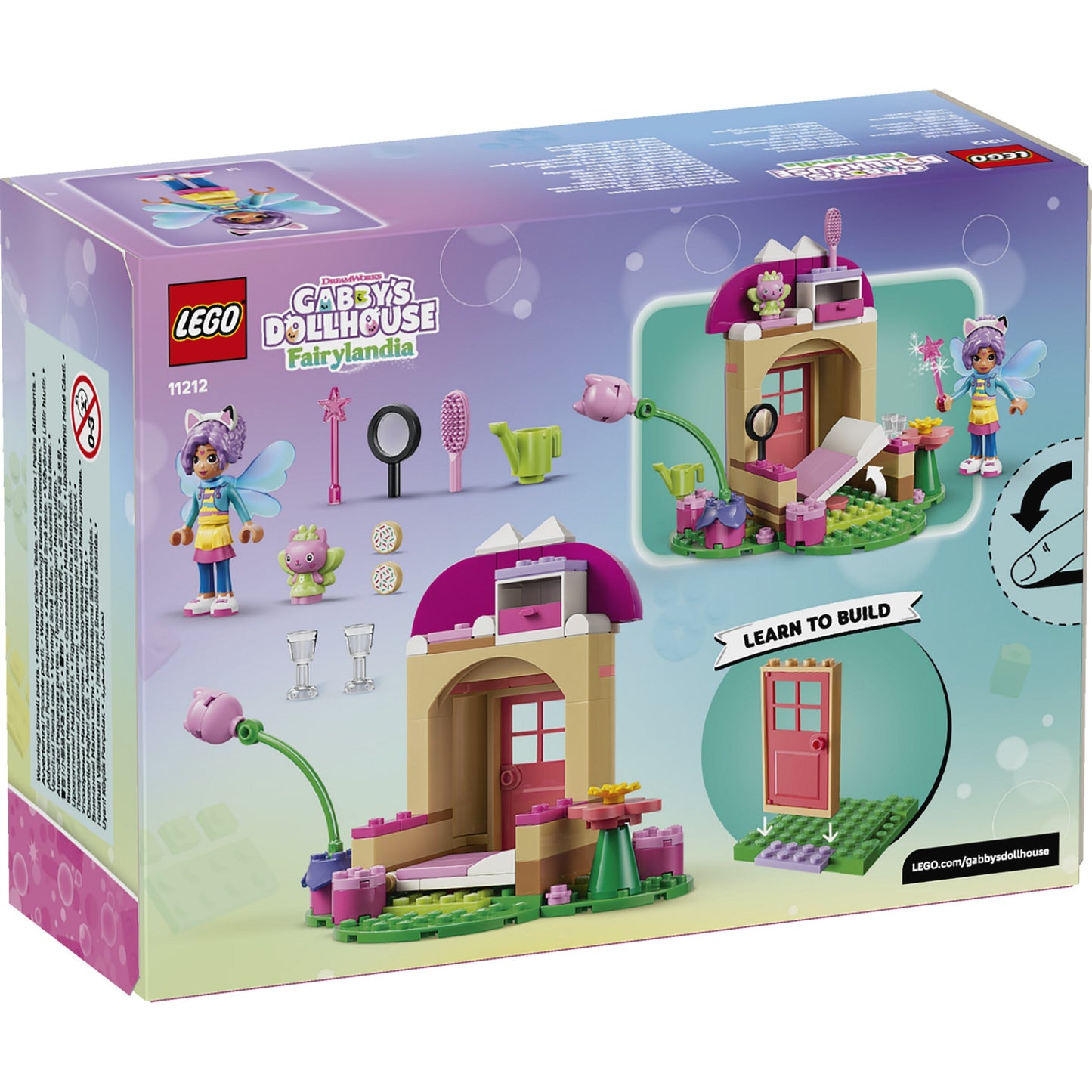 LEGO 11212 Kitty Fairy's Garden House - Gabby’s Dollhouse 4+