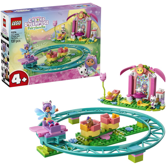 LEGO 11214 Fairy Roller Coaster and Tea Party - Gabby’s Dollhouse 4+