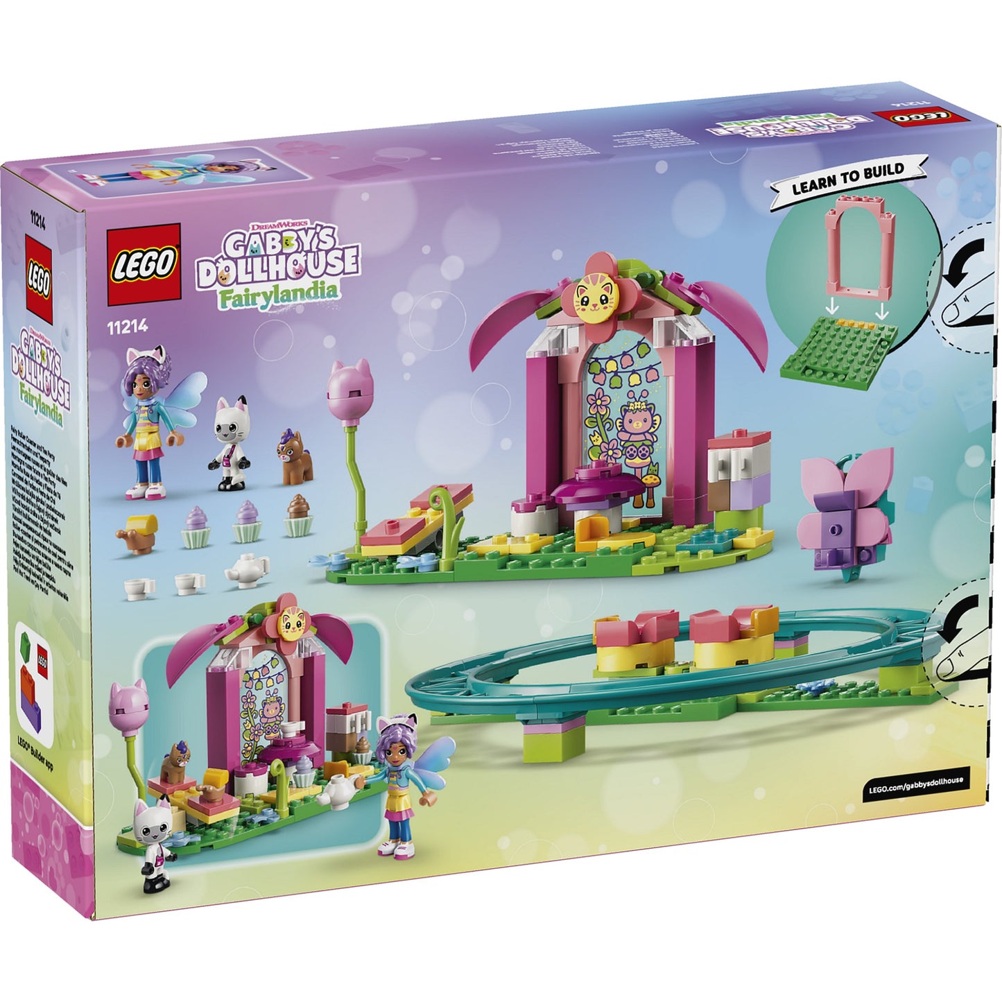 LEGO 11214 Fairy Roller Coaster and Tea Party - Gabby’s Dollhouse 4+