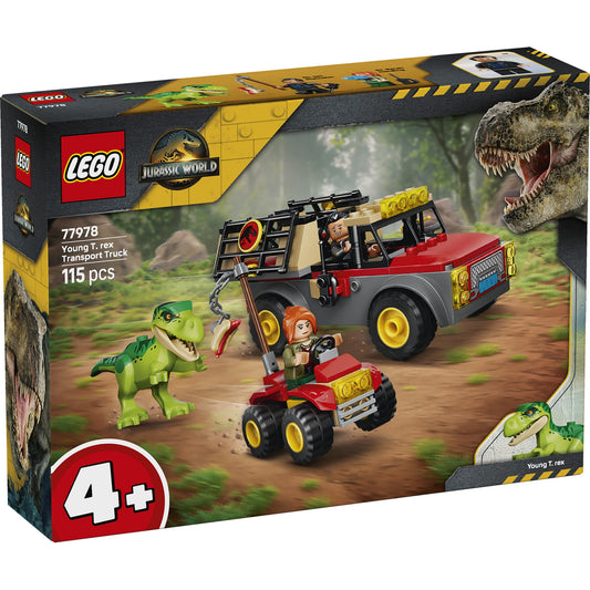 LEGO 77978 Young T. rex Transport Truck - Jurassic World 4+