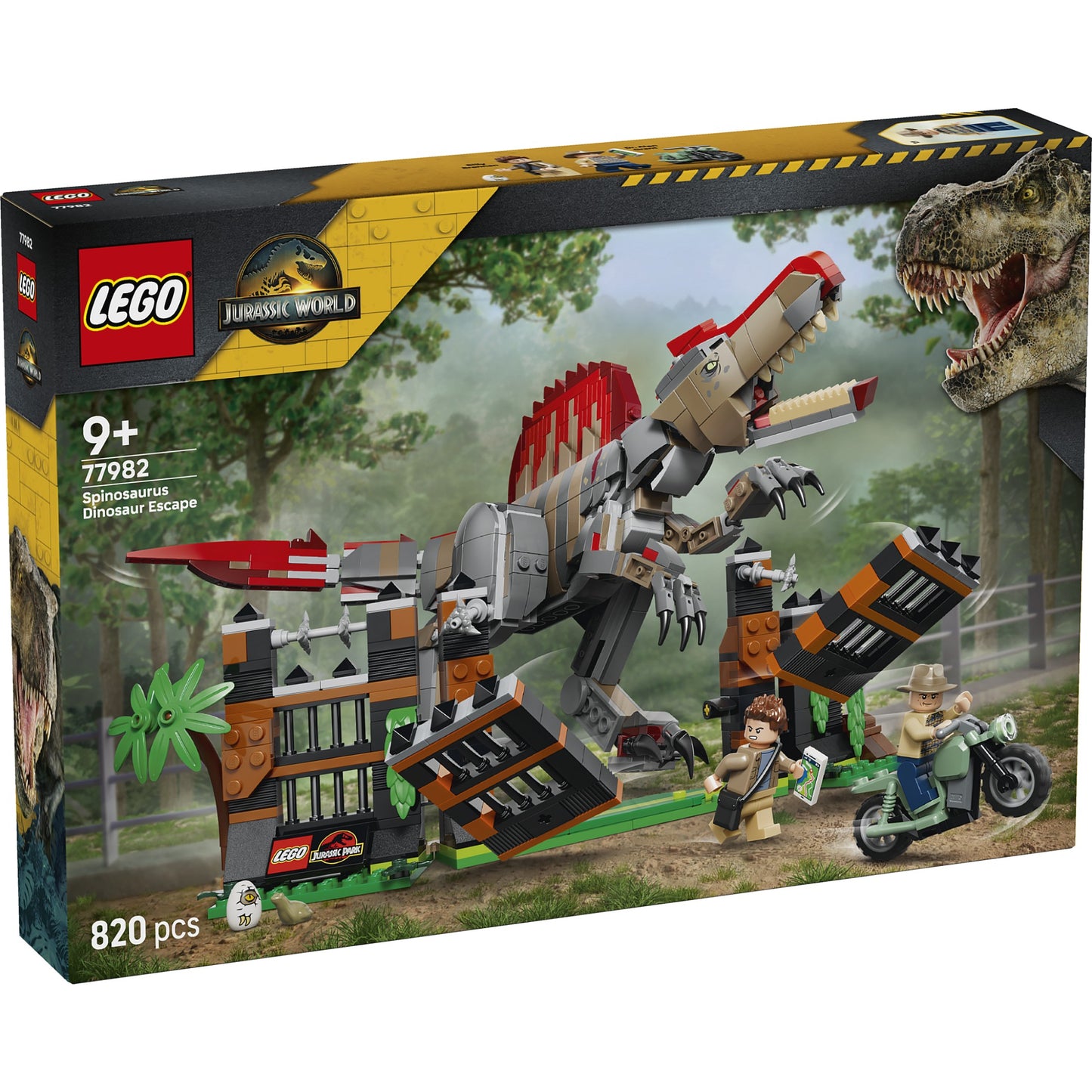 LEGO 77982 Spinosaurus Dinosaur Escape - Jurassic World
