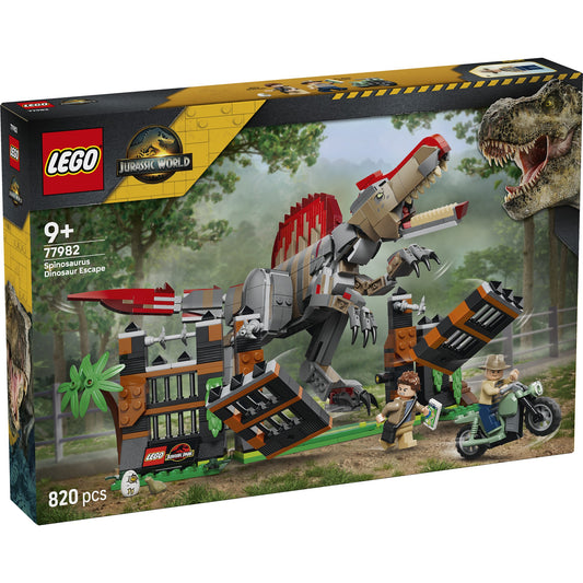LEGO 77982 Spinosaurus Dinosaur Escape - Jurassic World
