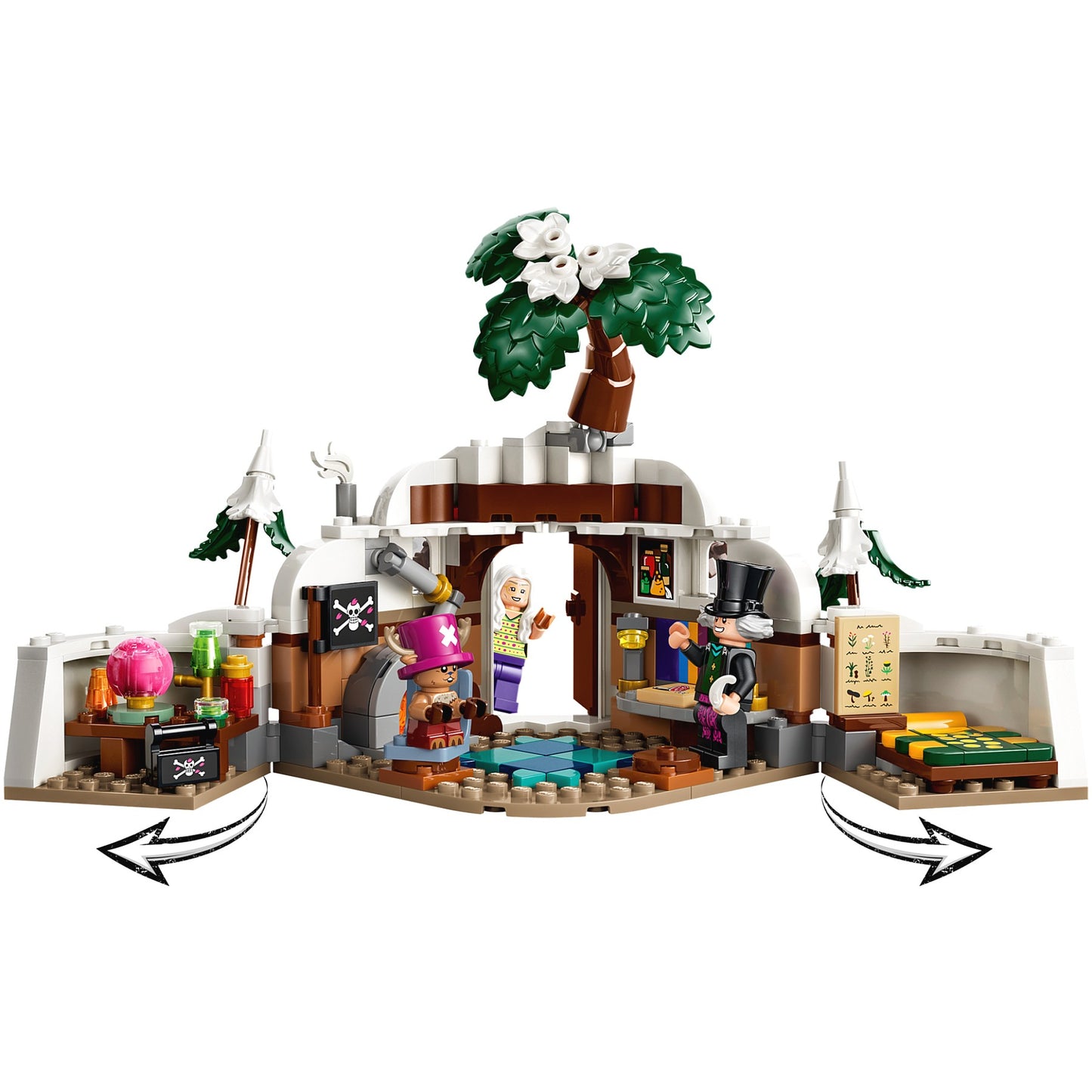 LEGO 75641 Dr. Hiriluk's Hideout - One Piece