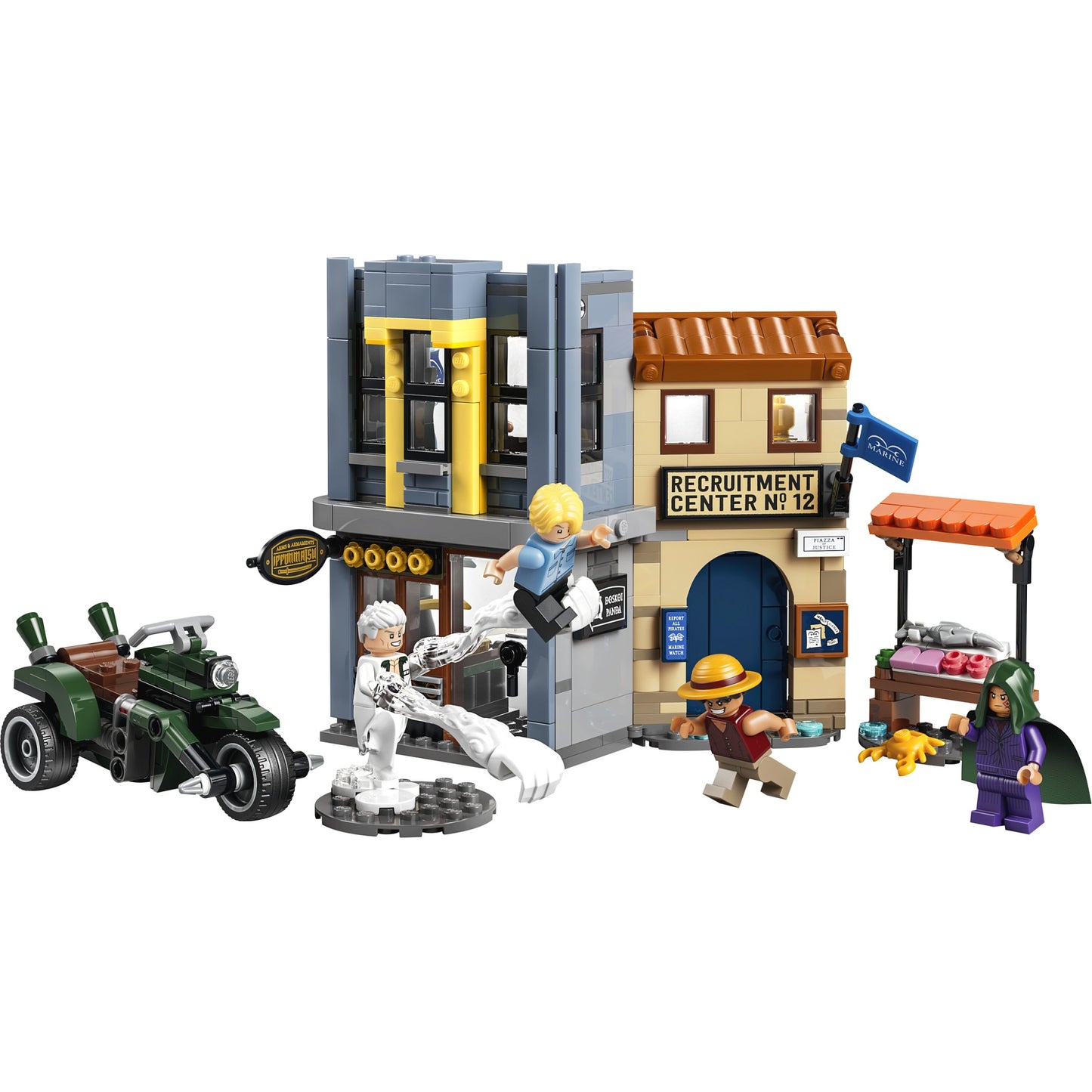 LEGO 75642 Showdown with Captain Smoker - One Piece