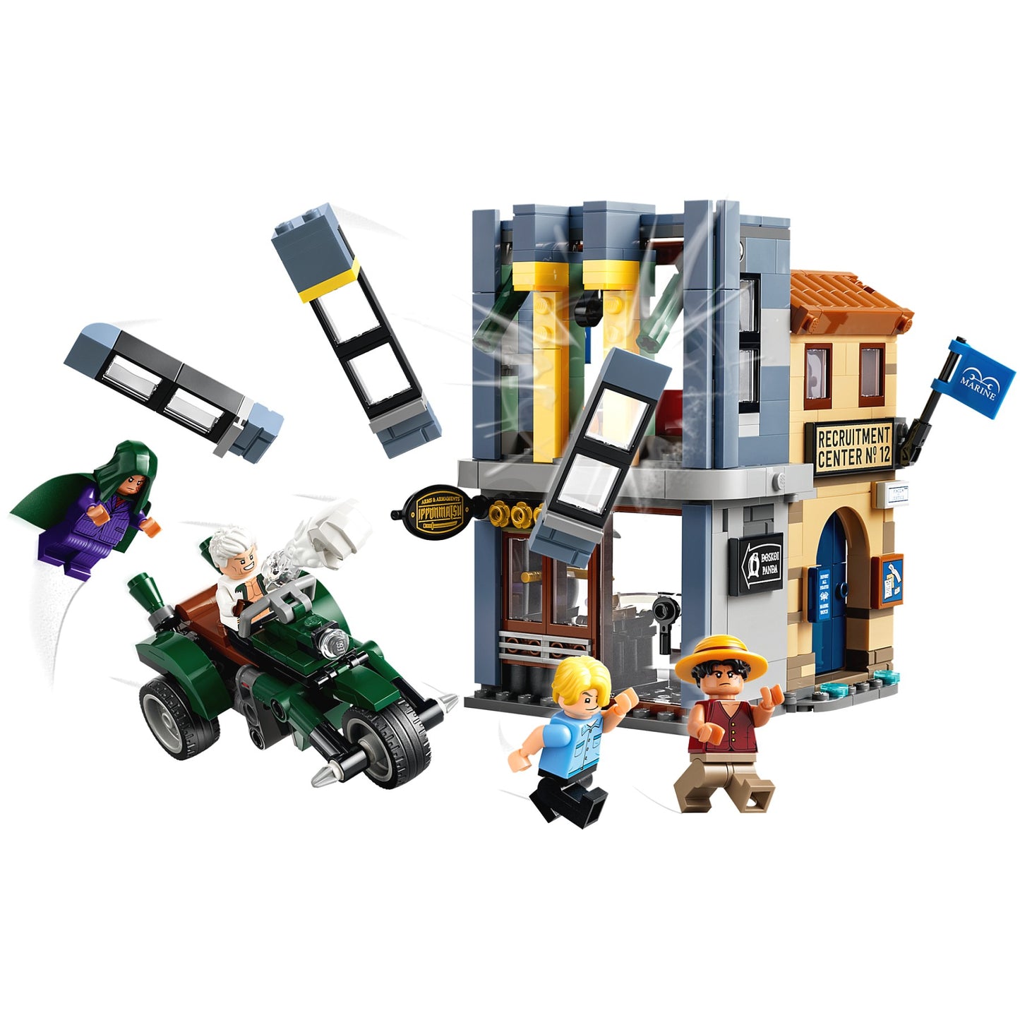 LEGO 75642 Showdown with Captain Smoker - One Piece