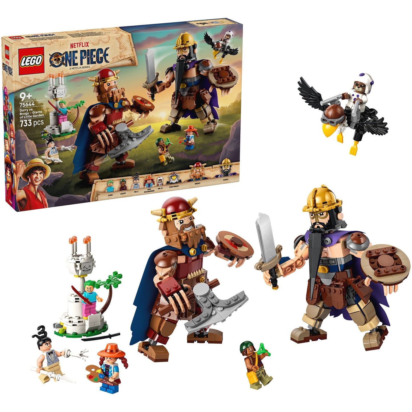 LEGO 75644 Dorry vs. Brogy - Giants of Little Garden - One Piece