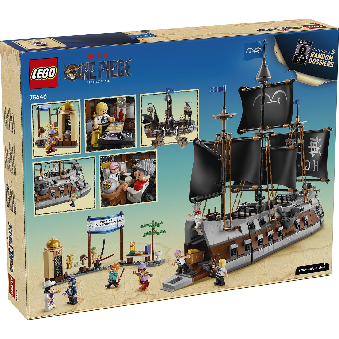 LEGO 75646 Garp's Marine Battleship - One Piece